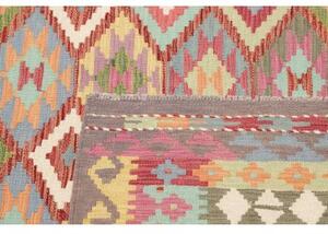 Tappeto Kilim Geometrico Multicolore 178x239 Cm
