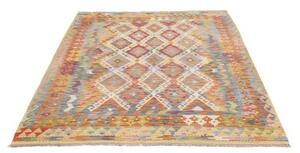 Tappeto Kilim Stilizzato Multicolore 153x202 Cm