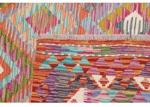 Tappeto Kilim Geometrico Multicolore 151x198 Cm
