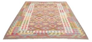 Tappeto Kilim Geometrico Multicolore 178x239 Cm
