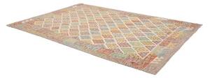 Tappeto Kilim Geometrico Beige Multicolore 202x300 Cm