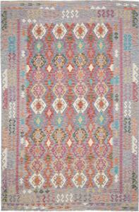 Tappeto Kilim Stilizzato Multicolore 205x311 Cm