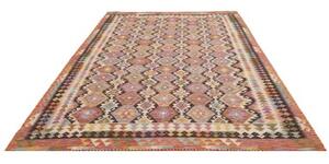 Tappeto Kilim Geometrico Multicolore 204x297 Cm