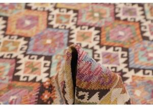 Tappeto Kilim Geometrico Multicolore 204x297 Cm