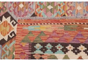 Tappeto Kilim Geometrico Multicolore 204x297 Cm