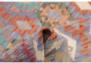 Tappeto Kilim Stilizzato Multicolore 205x311 Cm