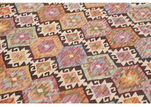 Tappeto Kilim Geometrico Multicolore 204x297 Cm