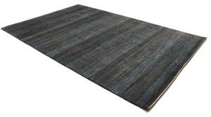 Tappeto Cromopura Geometrico Blu Pavone Marrone Scuro 201x310 Cm