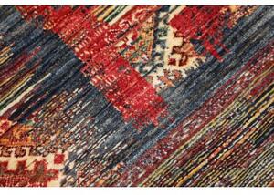 Tappeto Mosaic Geometrico Blu Rosso 102x152 Cm