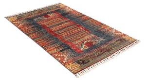 Tappeto Mosaic Geometrico Blu Rosso 102x152 Cm