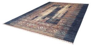 Tappeto Mosaic Astratto Blu Avorio 267x360 Cm