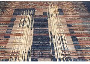 Tappeto Mosaic Astratto Blu Avorio 267x360 Cm