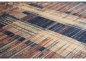 Tappeto Mosaic Astratto Blu Avorio 267x360 Cm