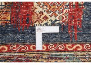 Tappeto Mosaic Geometrico Blu Rosso 102x152 Cm