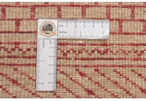 Tappeto Cromopura Geometrico Beige Rosso 93x150 Cm
