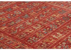 Tappeto Istintia Figurativo Rosso Ruggine Blu Petrolio 170x238 Cm