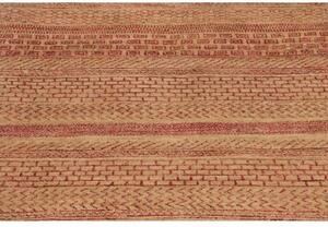 Tappeto Cromopura Geometrico Beige Rosso 93x150 Cm