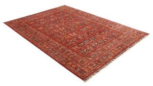Tappeto Istintia Figurativo Rosso Ruggine Blu Petrolio 170x238 Cm