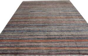 Tappeto Cromopura Geometrico Blu Grigio 262x347 Cm