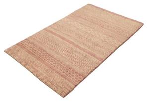 Tappeto Cromopura Geometrico Beige Rosso 93x150 Cm