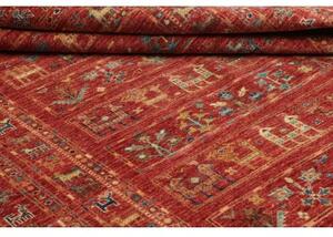 Tappeto Istintia Figurativo Rosso Ruggine Blu Petrolio 170x238 Cm