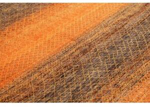 Tappeto Cromopura Geometrico Arancione Marrone 170x246 Cm