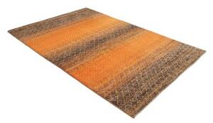 Tappeto Cromopura Geometrico Arancione Marrone 153x220 Cm