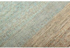 Tappeto Cromopura Geometrico Beige Azzurro 197x297 Cm