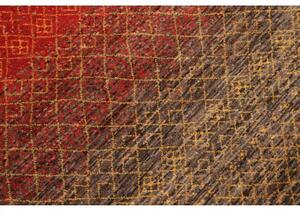 Tappeto Cromopura Geometrico Rosso Beige 200x309 Cm