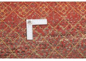 Tappeto Cromopura Geometrico Rosso Beige 200x309 Cm
