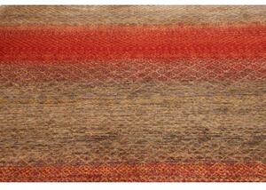 Tappeto Cromopura Geometrico Rosso Beige 200x309 Cm