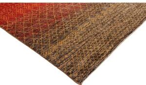 Tappeto Cromopura Geometrico Rosso Beige 200x309 Cm
