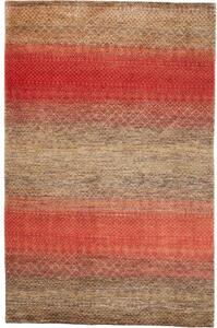 Tappeto Cromopura Geometrico Rosso Beige 200x309 Cm