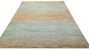 Tappeto Cromopura Geometrico Beige Azzurro 197x297 Cm