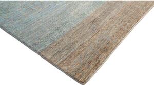 Tappeto Cromopura Geometrico Azzurro Beige 253x345 Cm