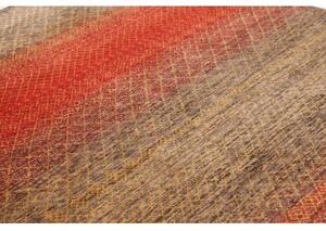 Tappeto Cromopura Geometrico Rosso Beige 200x309 Cm