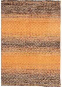 Tappeto Cromopura Geometrico Arancione Marrone 153x220 Cm