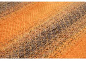 Tappeto Cromopura Geometrico Arancione Marrone 153x220 Cm