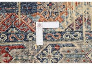 Tappeto Mosaic Geometrico Blu Rosso 101x156 Cm
