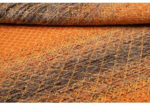 Tappeto Cromopura Geometrico Arancione Marrone 153x220 Cm