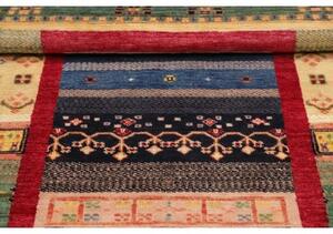 Tappeto Cromopura Geometrico Blu Rosso 92x150 Cm