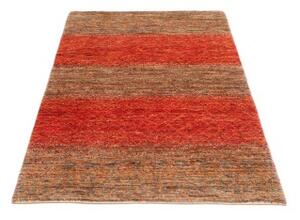 Tappeto Cromopura Geometrico Rosso Mattone Marrone 95x155 Cm