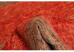 Tappeto Cromopura Geometrico Rosso Mattone Marrone 95x155 Cm