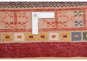 Tappeto Cromopura Geometrico Blu Rosso 92x150 Cm