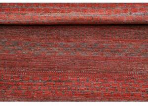 Tappeto Cromopura Geometrico Rosso Ruggine Grigio 92x153 Cm