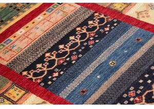 Tappeto Cromopura Geometrico Blu Rosso 92x150 Cm