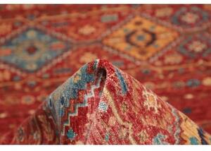 Tappeto Istintia Geometrico Rosso Mattone Blu Petrolio 99x145 Cm