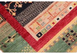 Tappeto Cromopura Geometrico Blu Rosso 92x150 Cm