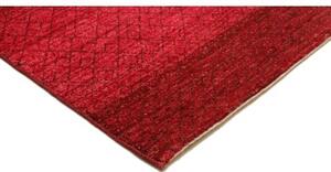 Tappeto Cromopura Geometrico Rosso Bordeaux 169x249 Cm
