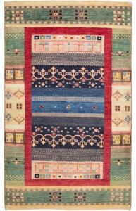 Tappeto Cromopura Geometrico Blu Rosso 92x150 Cm